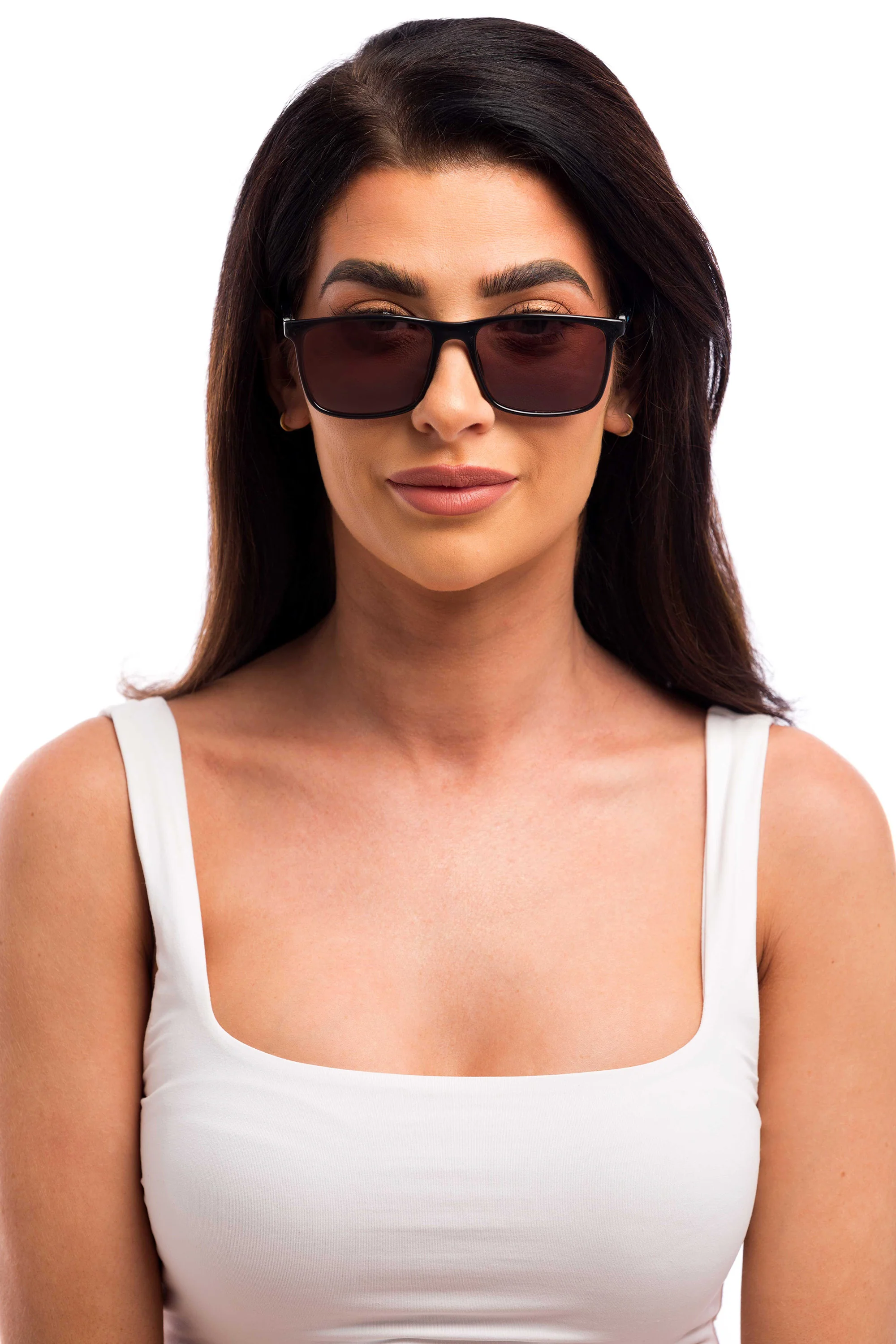 Brooklyn Sunglasses Readers (Brown) - Image 3