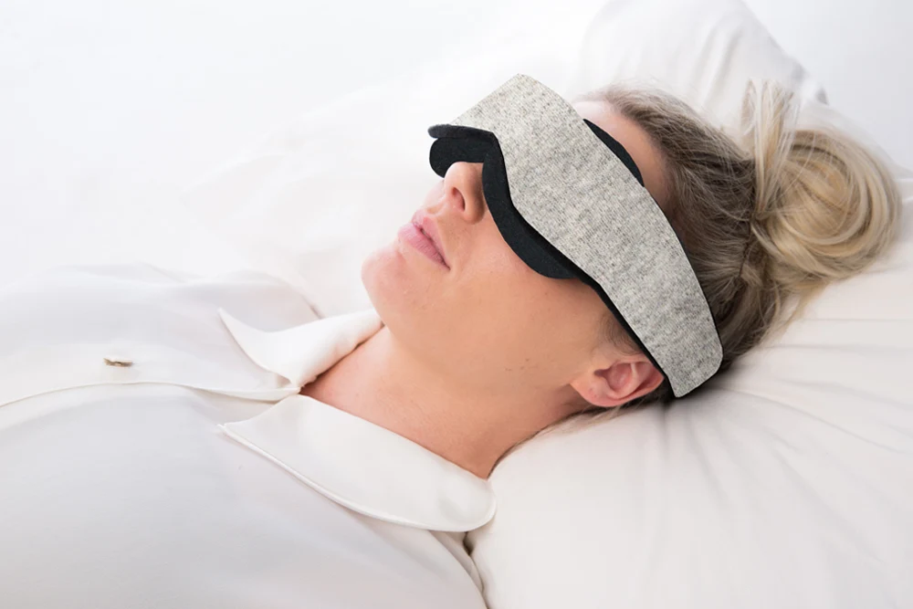 Cotton Blackout Sleep Mask - Image 3