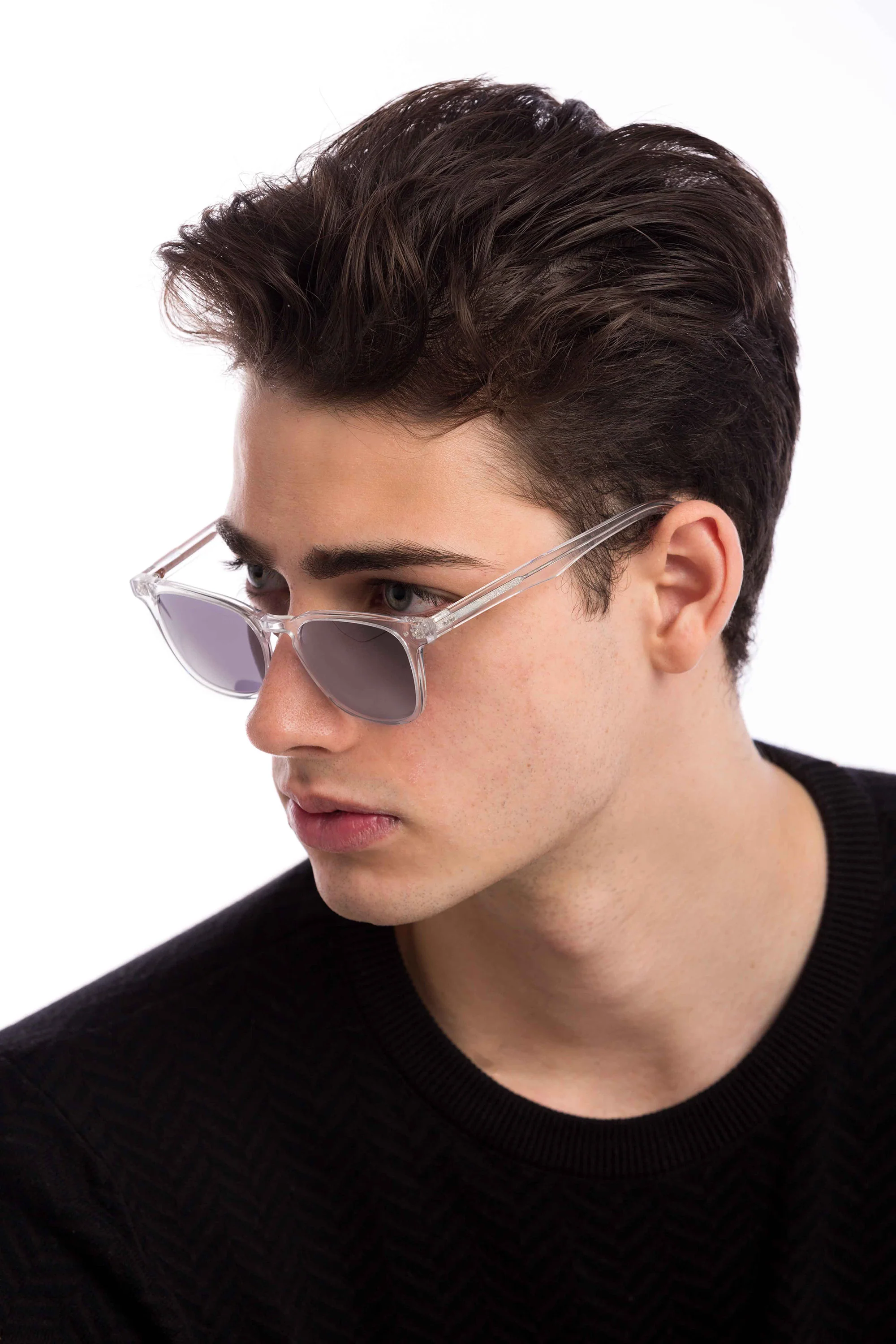Crystal Sunglasses Readers (Grey) - Image 4