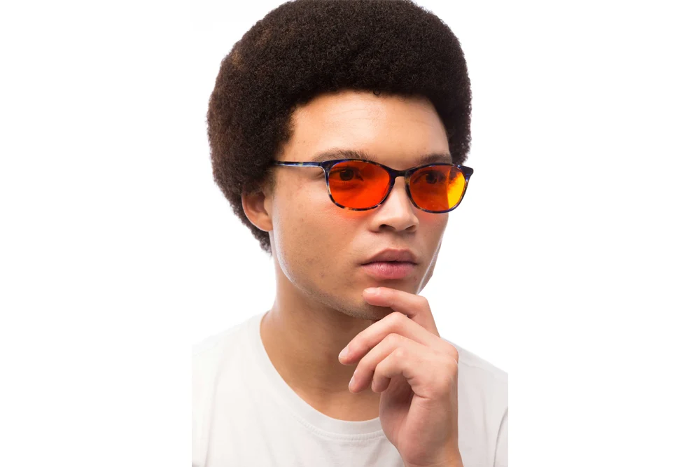 Galaxy Blue Light Blocking Glasses Readers - Image 4