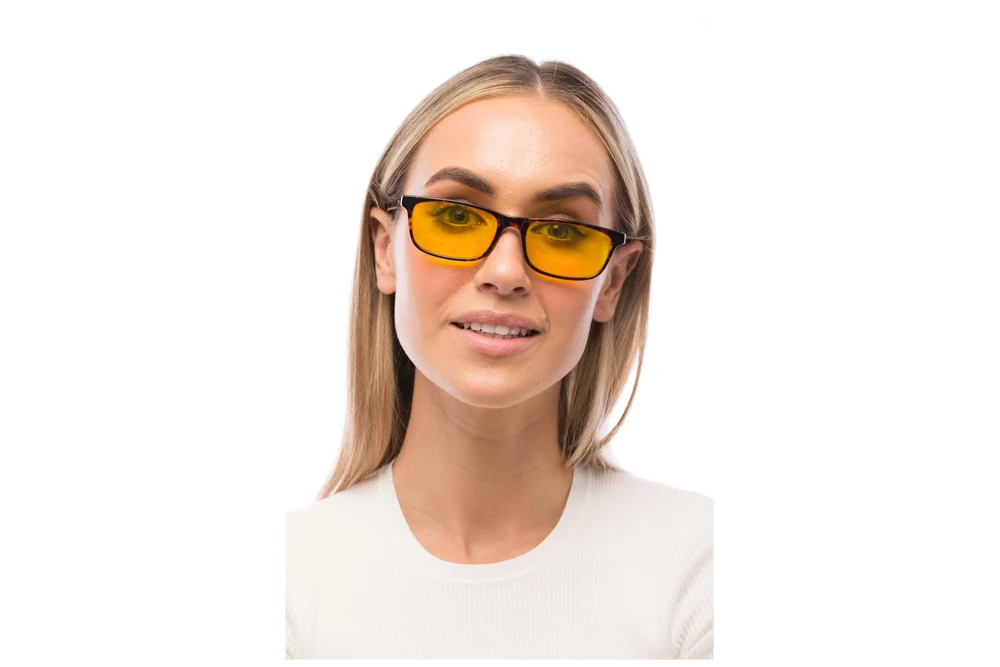 Tortoise Shell Light Sensitivity Glasses Readers - Image 3