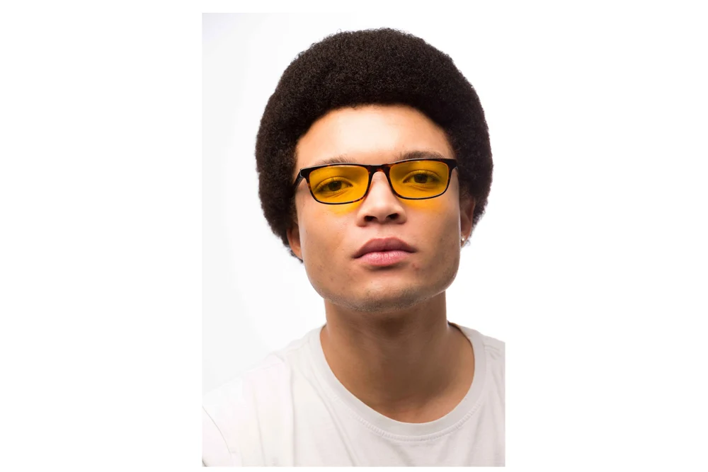 Tortoise Shell Light Sensitivity Glasses Readers - Image 4