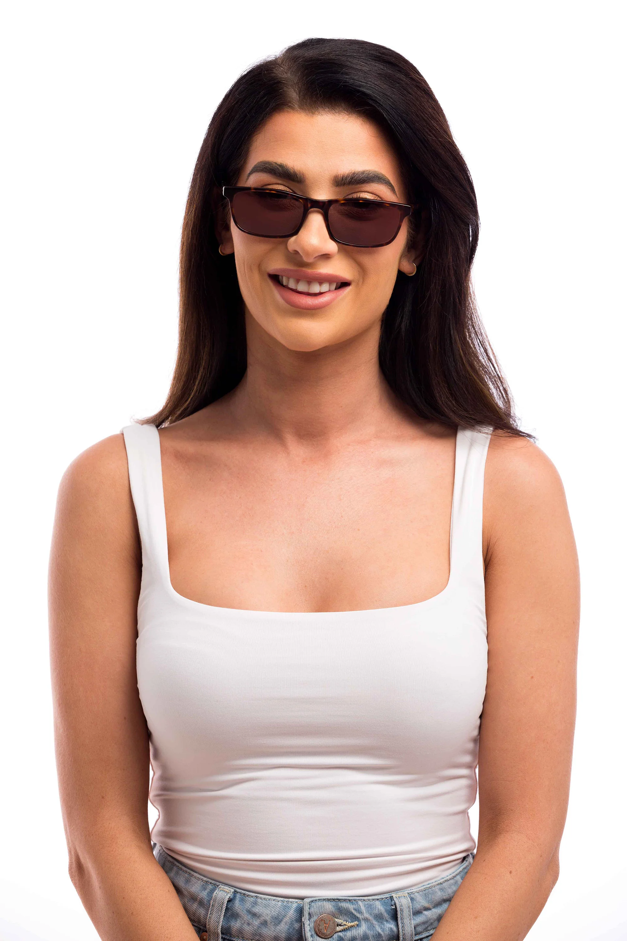Tortoise Shell Sunglasses Prescription (Brown) - Image 3