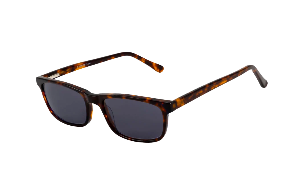 Tortoise Shell Sunglasses Prescription (Grey) - Image 2