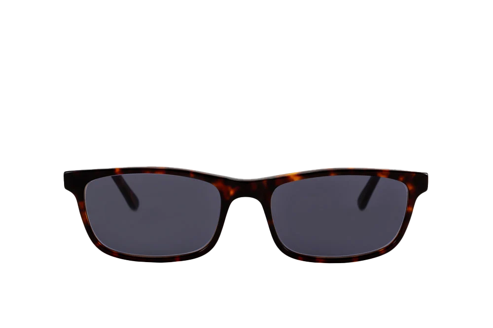 Tortoise Shell Sunglasses Readers (Grey)